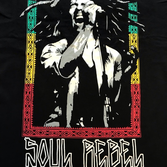 Bob Marley Soul Rebel Sleeveless NWT XS, S, M,L,XL - Picture 4 of 6